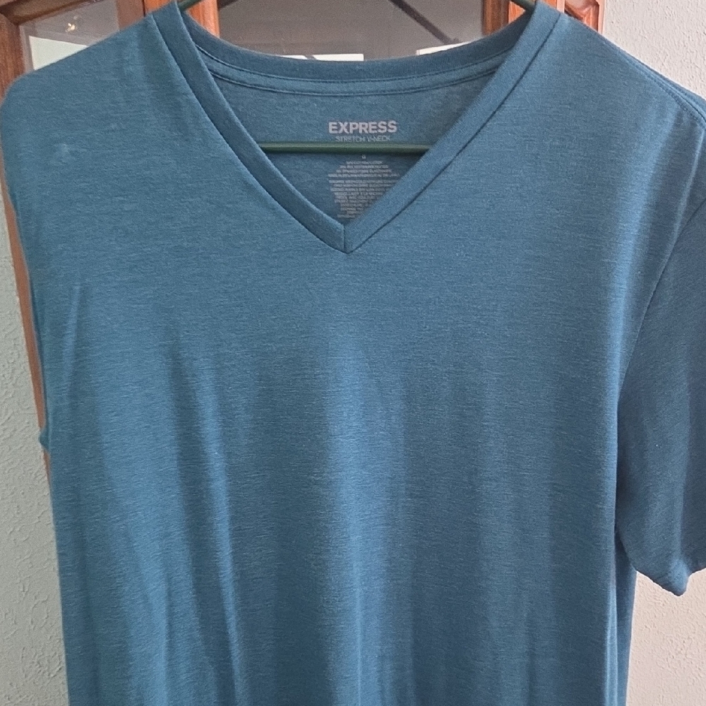 Express Blue Short Sleeve Tee